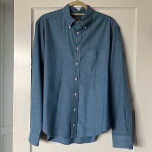 Gitman Bros Vintage Blue Chambray Oxford Shirt